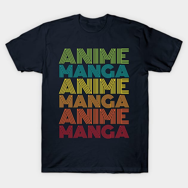 Anime Manga Retro T-Shirt by Rayrock76